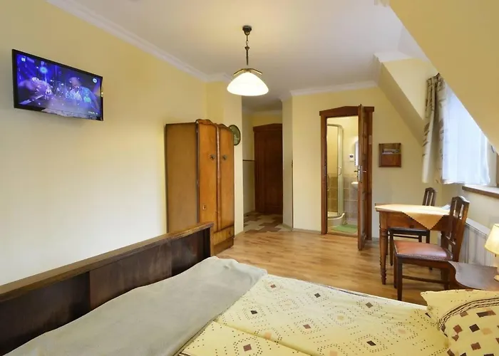 Quarto em Acomodações Particulares Prywatne-willa 