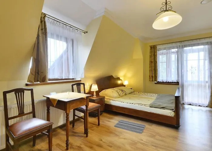 Quarto em Acomodações Particulares Prywatne-willa 