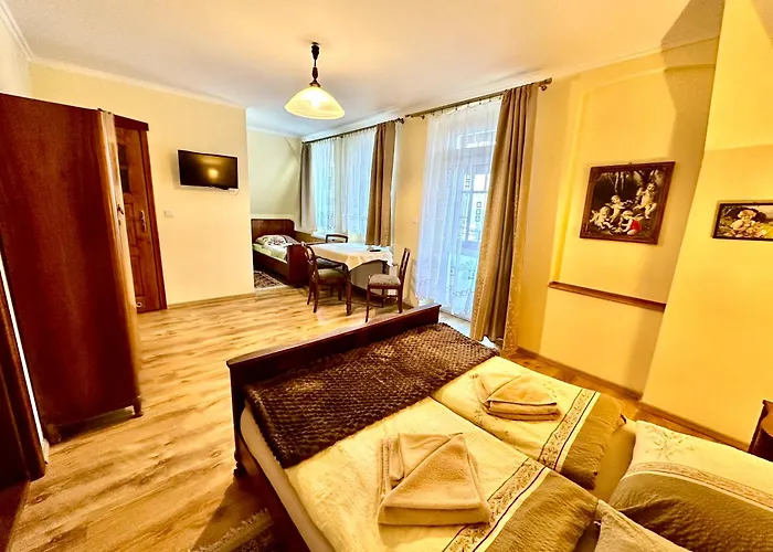 Quarto em Acomodações Particulares Prywatne-willa 