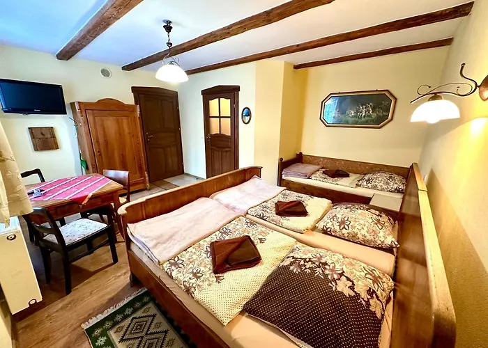 Quarto em Acomodações Particulares Prywatne-willa 